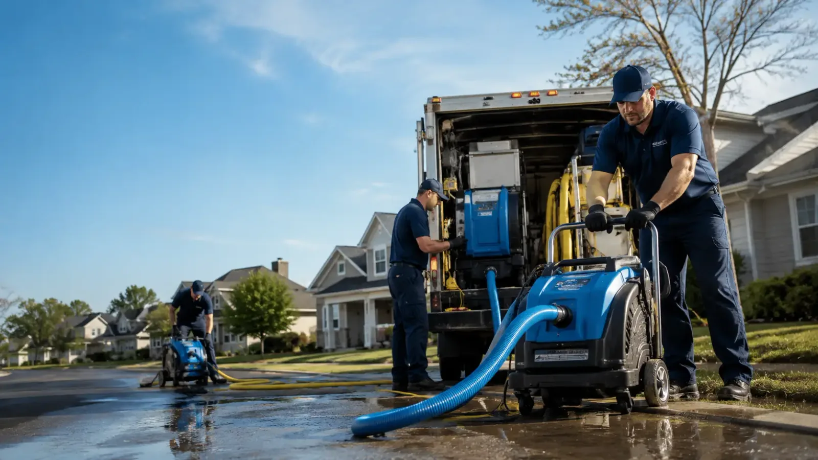 Flood Damage Cleanup in Young, AZ